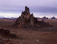Church Rock on the Navajo Indian Reservation near Kayenta.